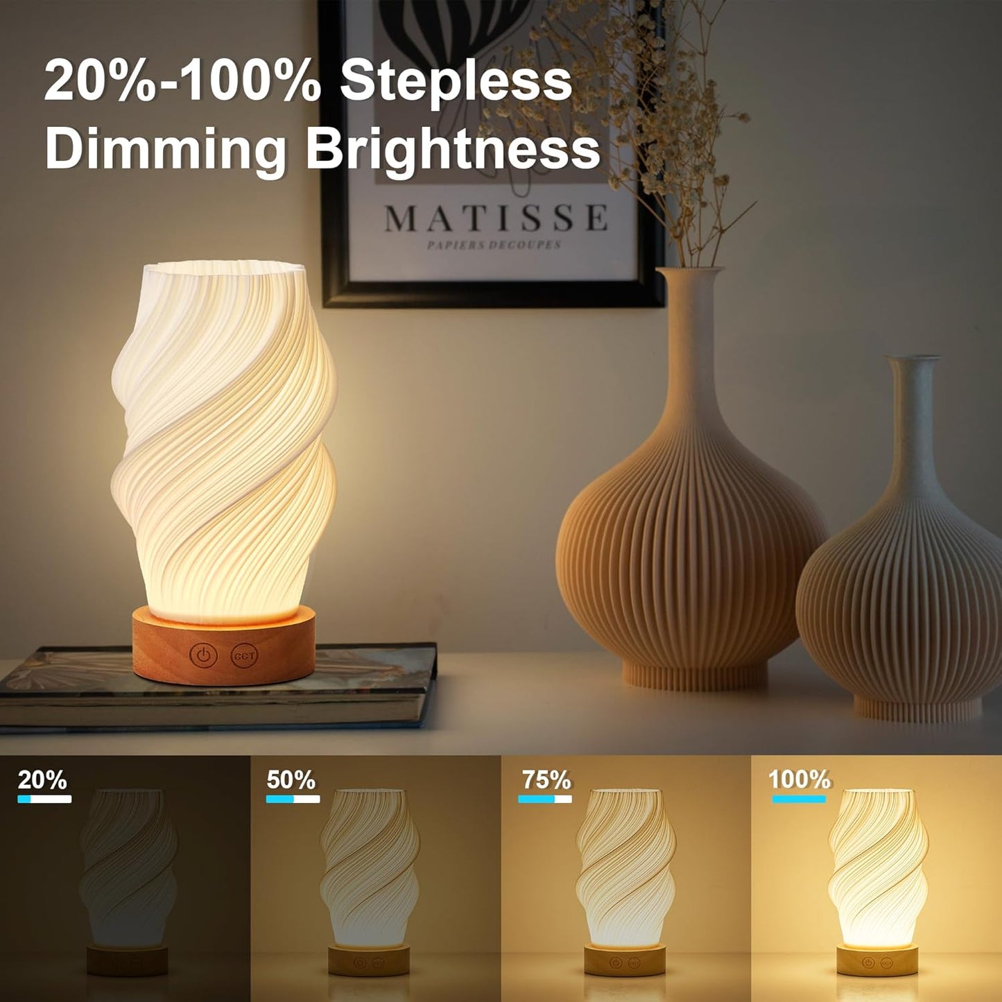 Wireless wall lights