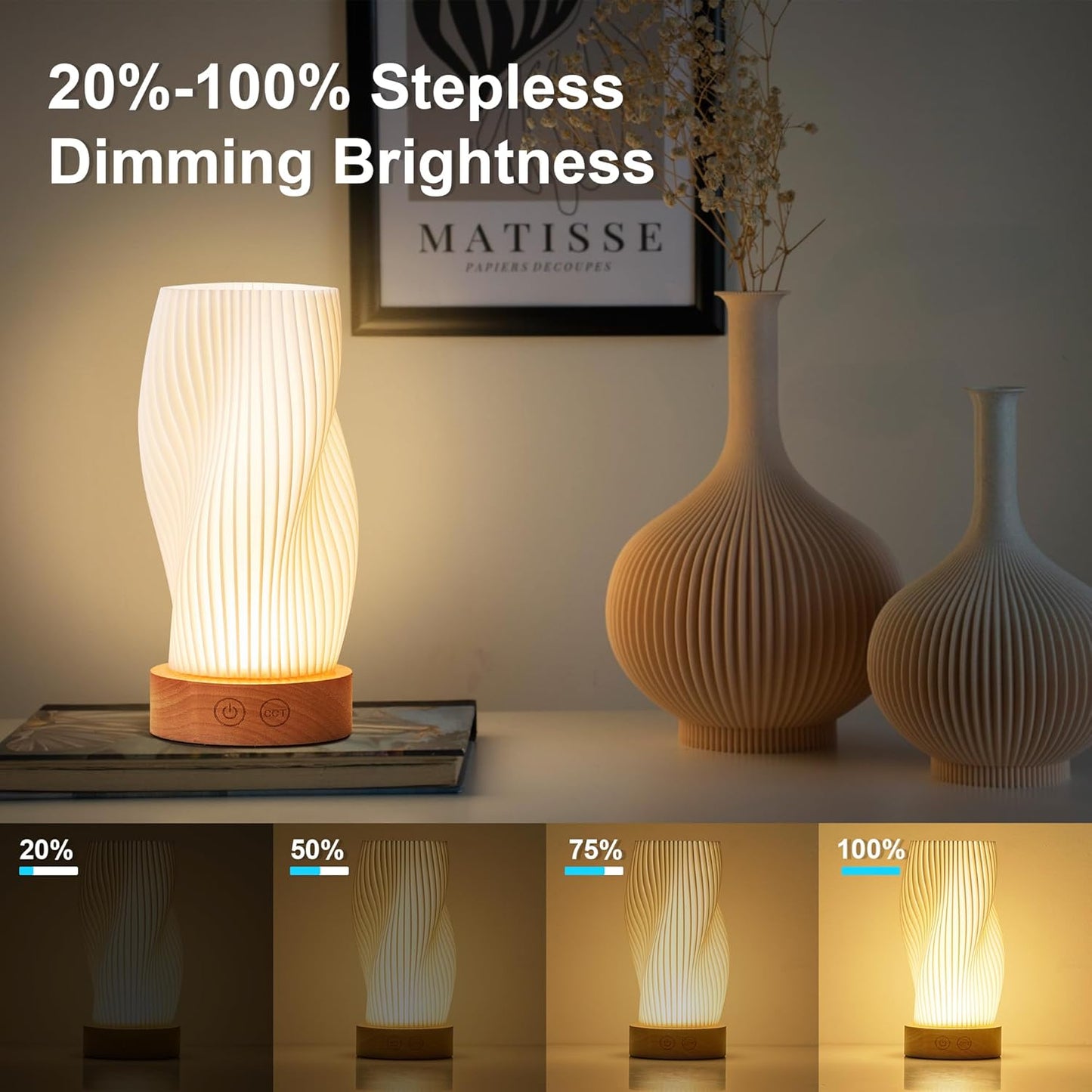 Wireless wall lights