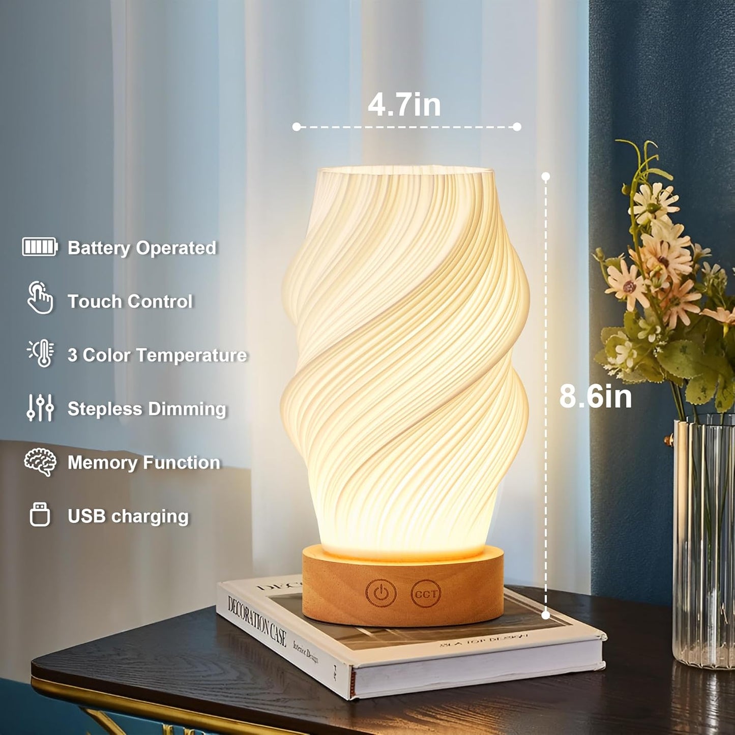 Wireless wall lights