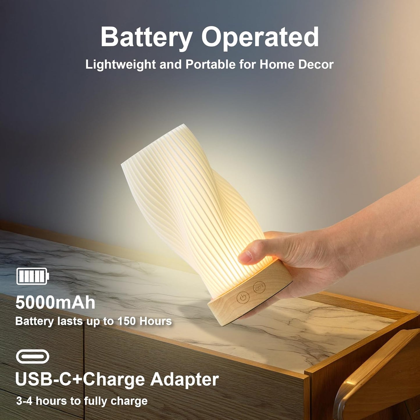 Wireless wall lights